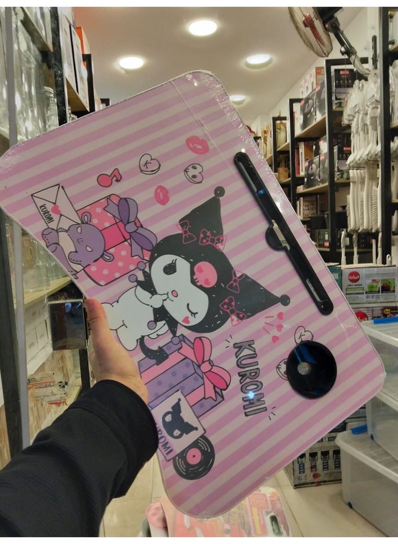 تربيزه اللاب توب المصنعه من اجود انواع الخشب بقوايم الالوميتال معدن متينه اشكال 3D - Image 4